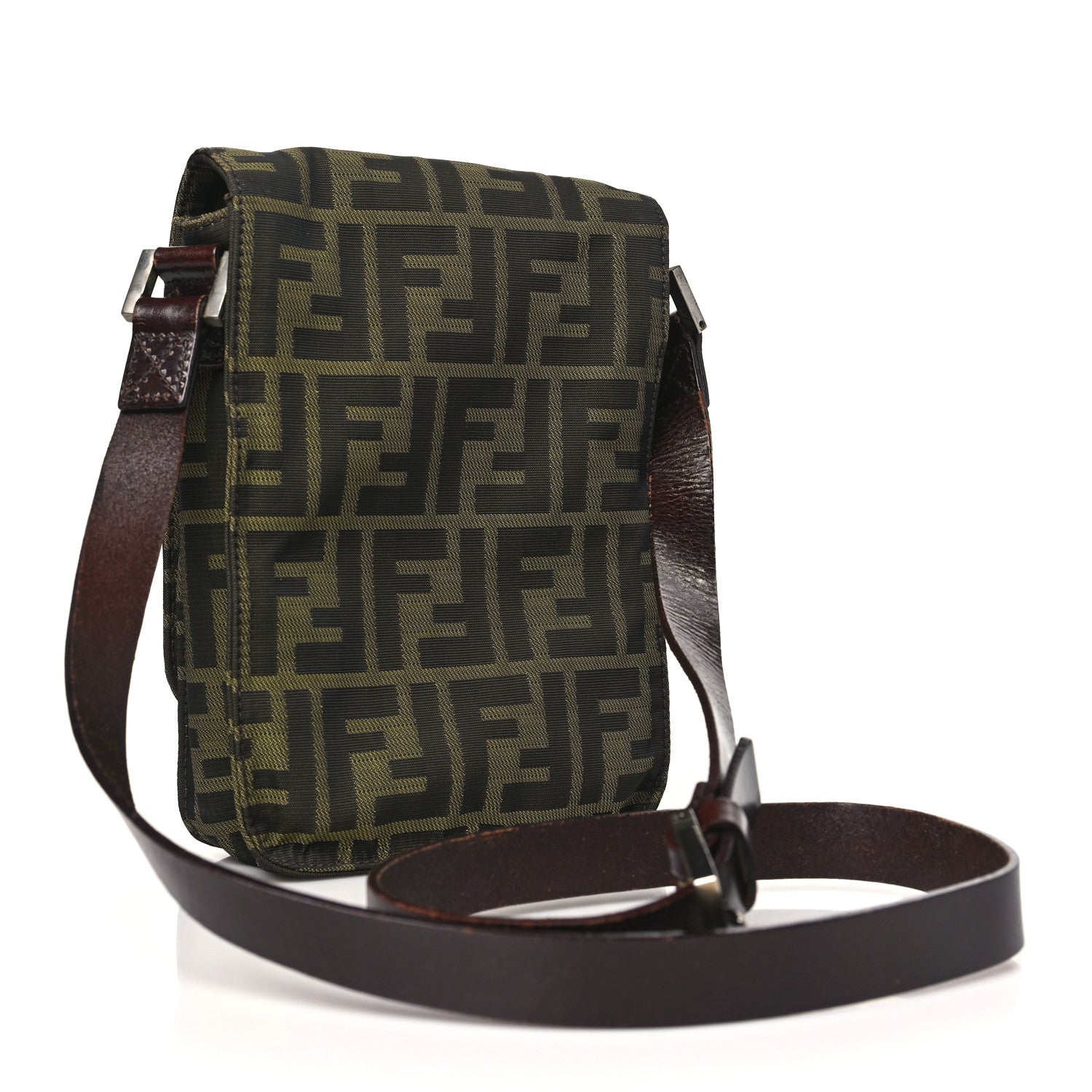 Fendi Zucca Messenger Bag Tobacco 2 of 13