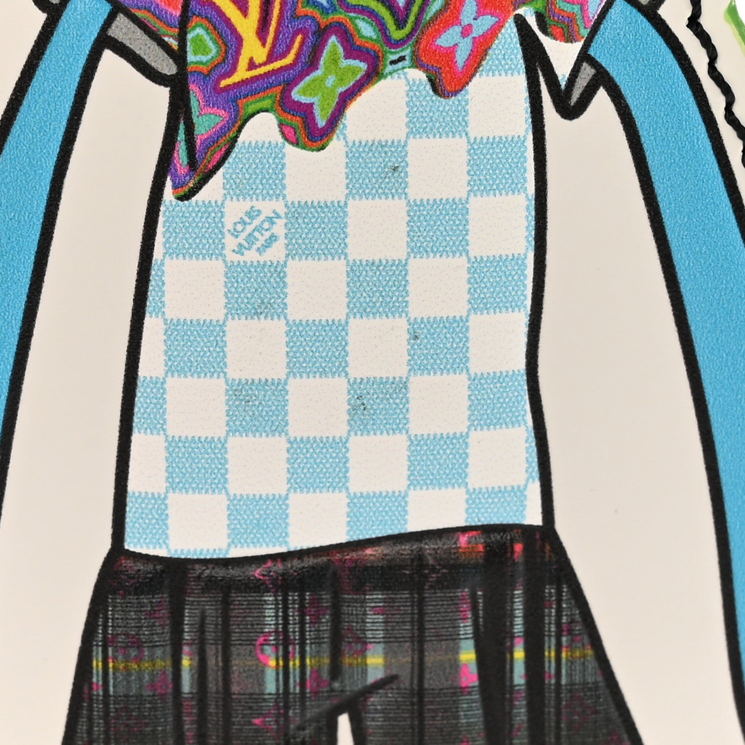 Louis Vuitton Monogram LV Friends Bag Charm Key Holder 10 of 10