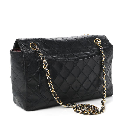Chanel Lambskin Medium Single Flap Black 4 of 12