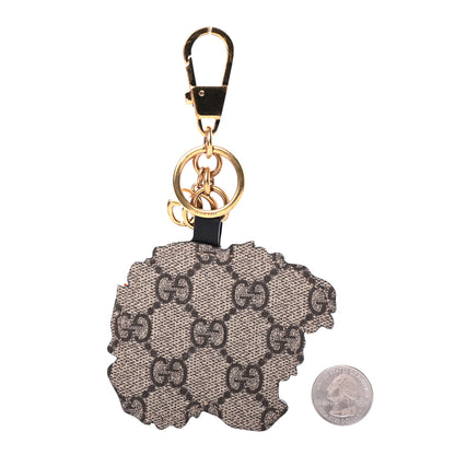Louis Vuitton Goldtone Swing Key Holder and Bag Charm 10 of 12