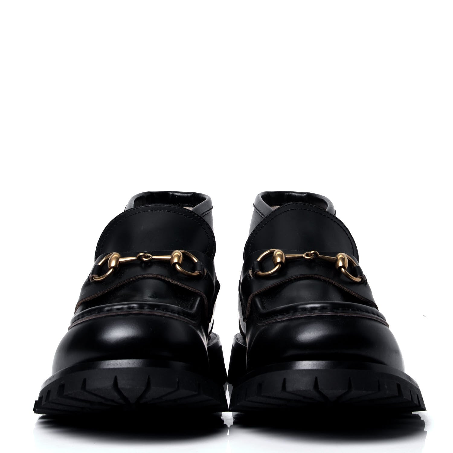 Gucci Cordovan Lux Mens Harald Horsebit Ankle Boots 9 Black 4 of 6