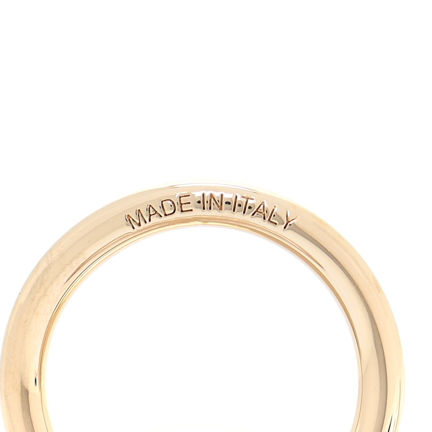 Hermes Permabrass Mors Scarf Ring Gold 4 of 5
