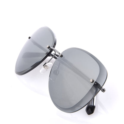 Chanel Mirrored Pilot Sunglasses 4239 Silver 7 of 8