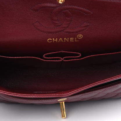 Chanel Caviar Quilted Small Double Flap Red 3 of 4