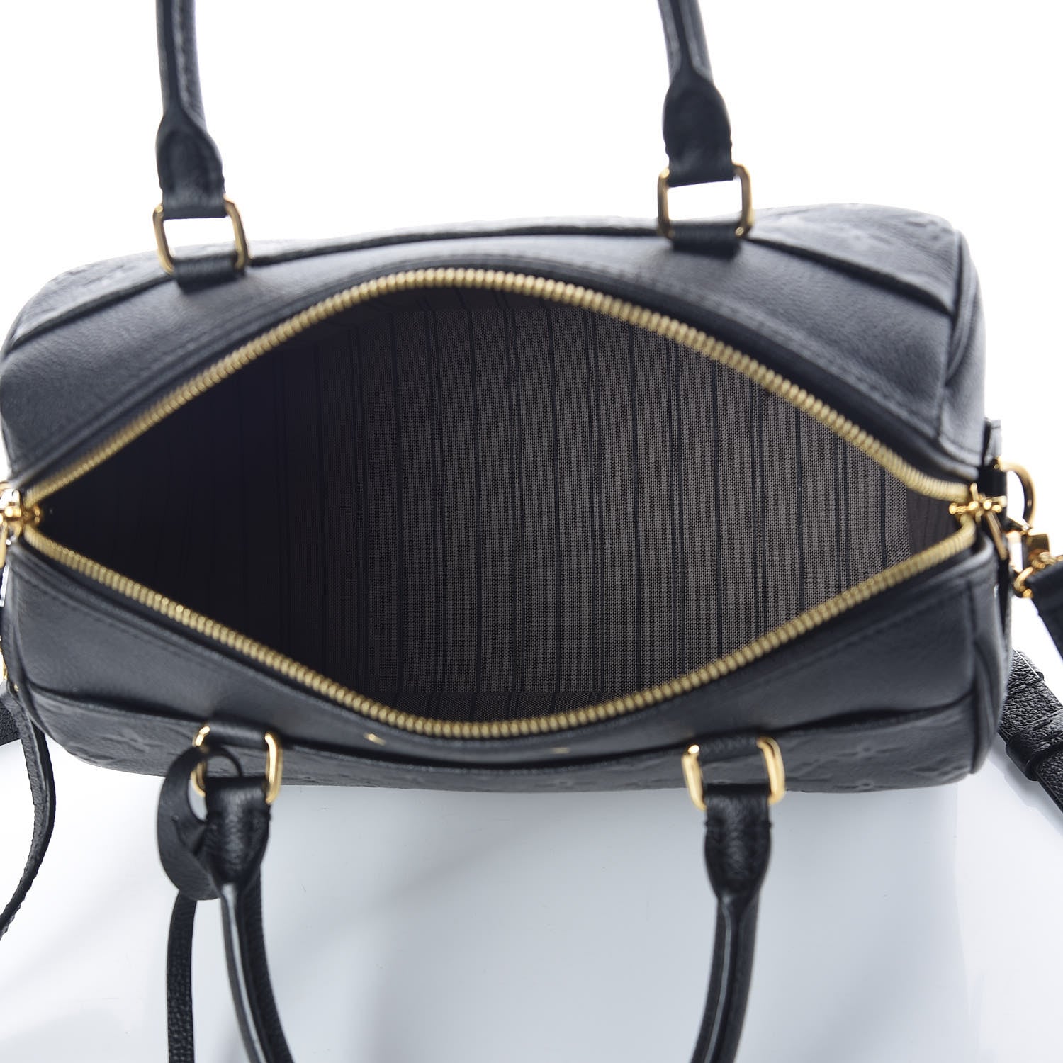 Louis Vuitton Empreinte Speedy Bandouliere 25 NM Black 5 of 9