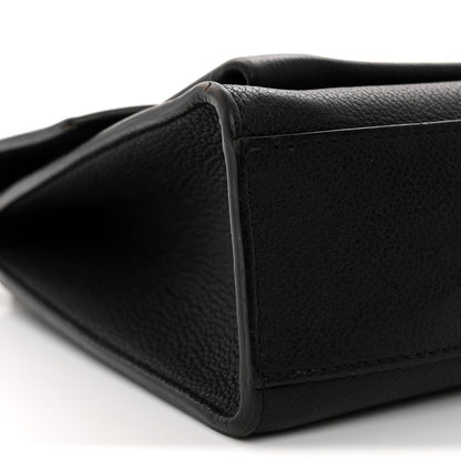 Louis Vuitton Soft Calfskin My Lockme Chain Bag BB Black 17 of 25