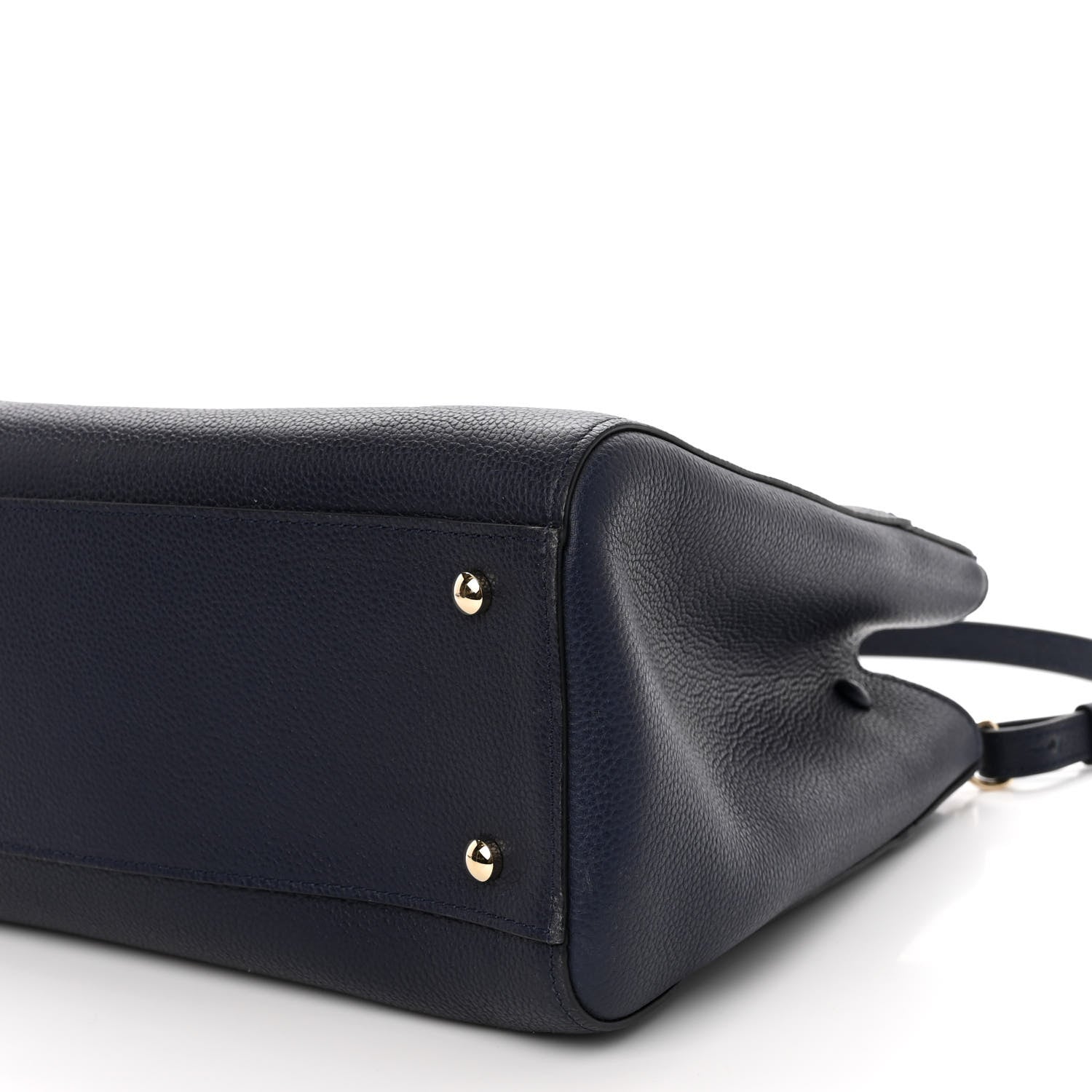 Chanel Grained Calfskin Small Neo Executive Shopper Tote Dark Blue 10 of 10