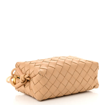 Bottega Veneta Nappa Intrecciato Mini Loop Camera Bag Almond 4 of 11
