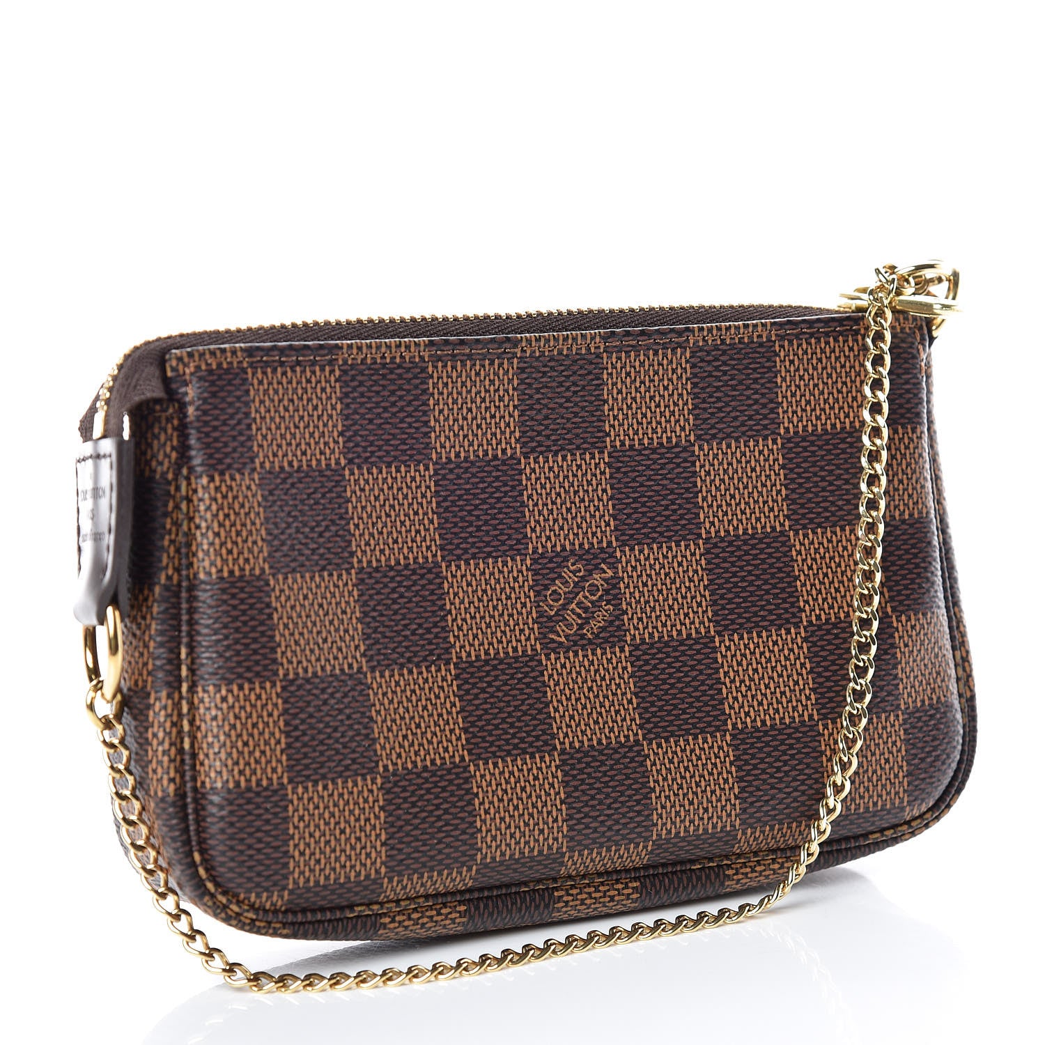 Louis Vuitton Damier Ebene Mini Pochette Accessories 3 of 11