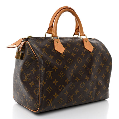 Louis Vuitton Monogram Speedy 30 3 of 12