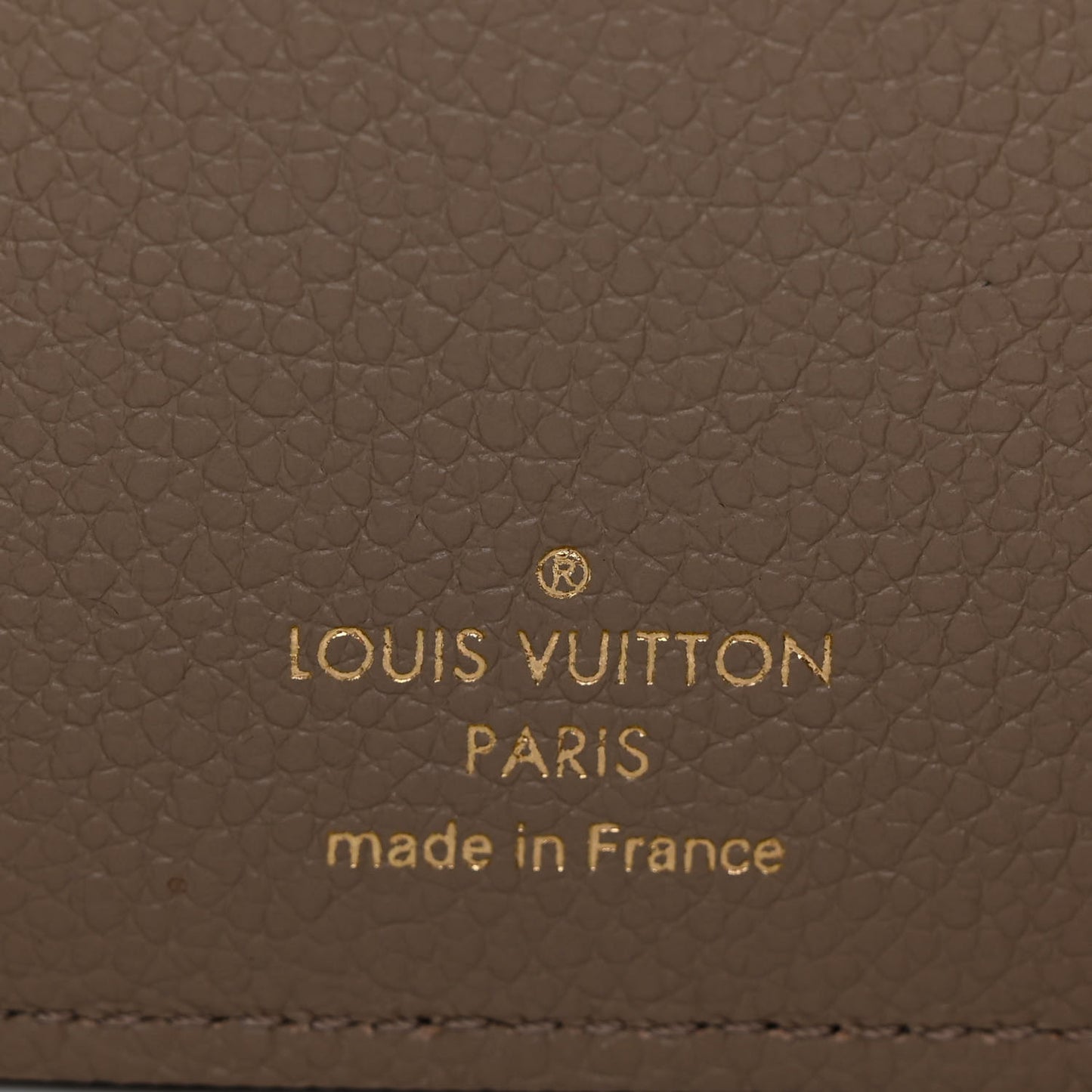 Empreinte Monogram Giant Victorine Wallet Tourterelle Creme