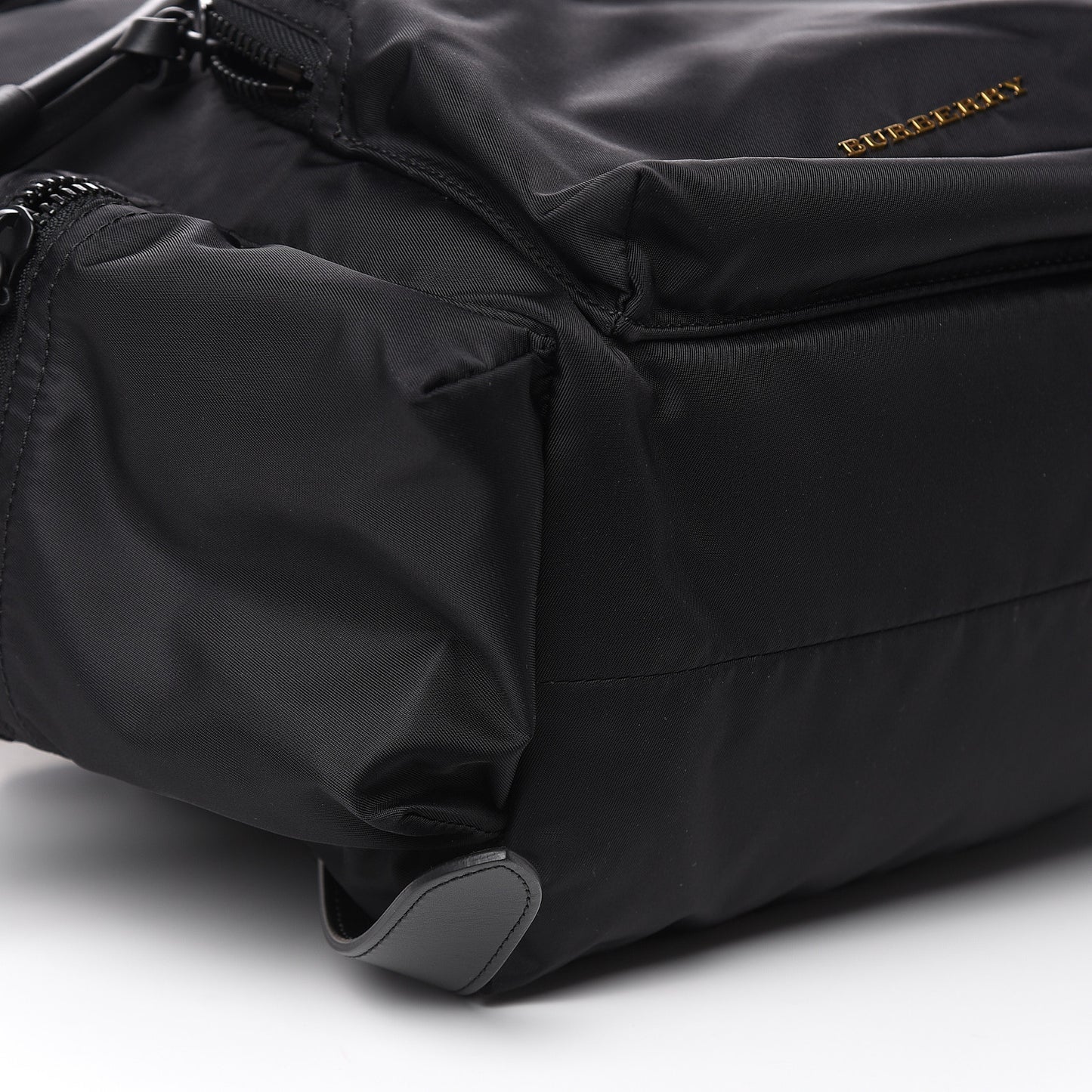 Technical Nylon Large Rucksack Backpack Black