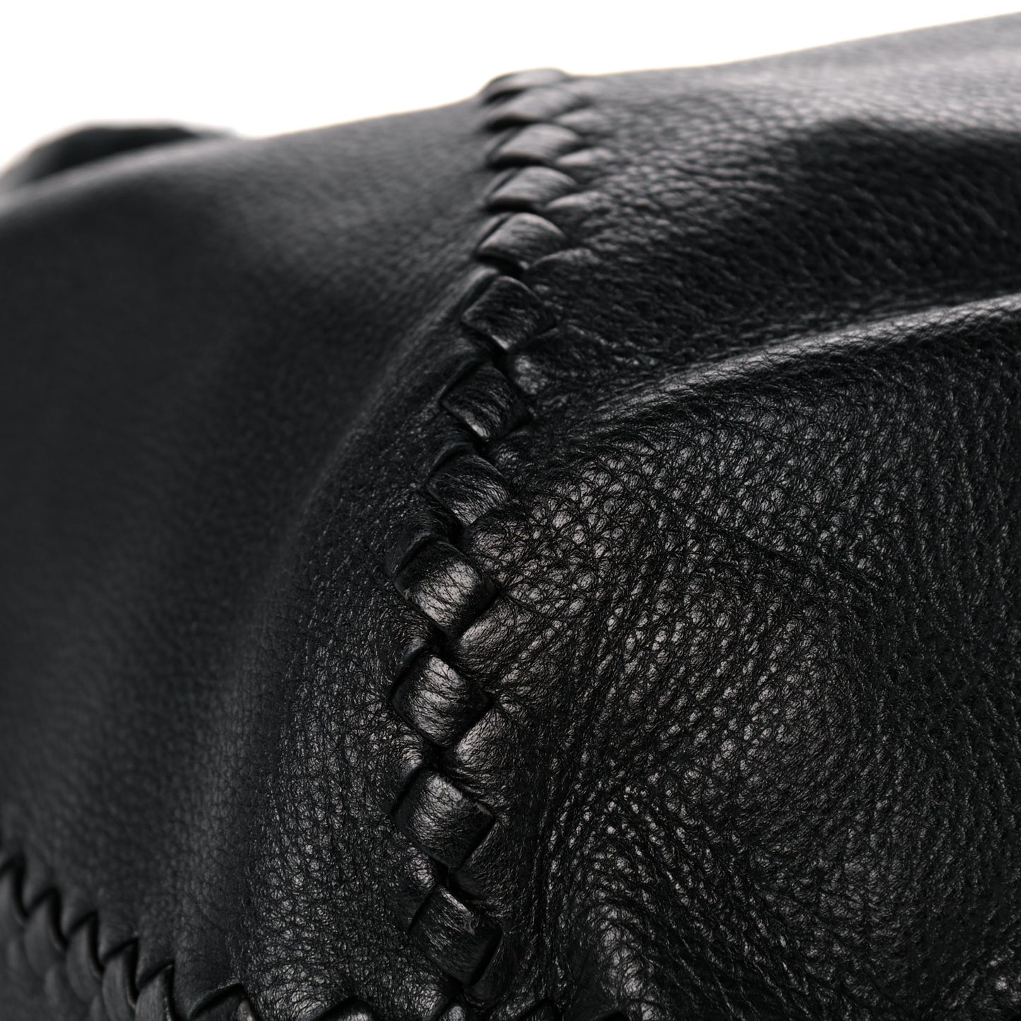 Cervo Deerskin Large Hobo Black