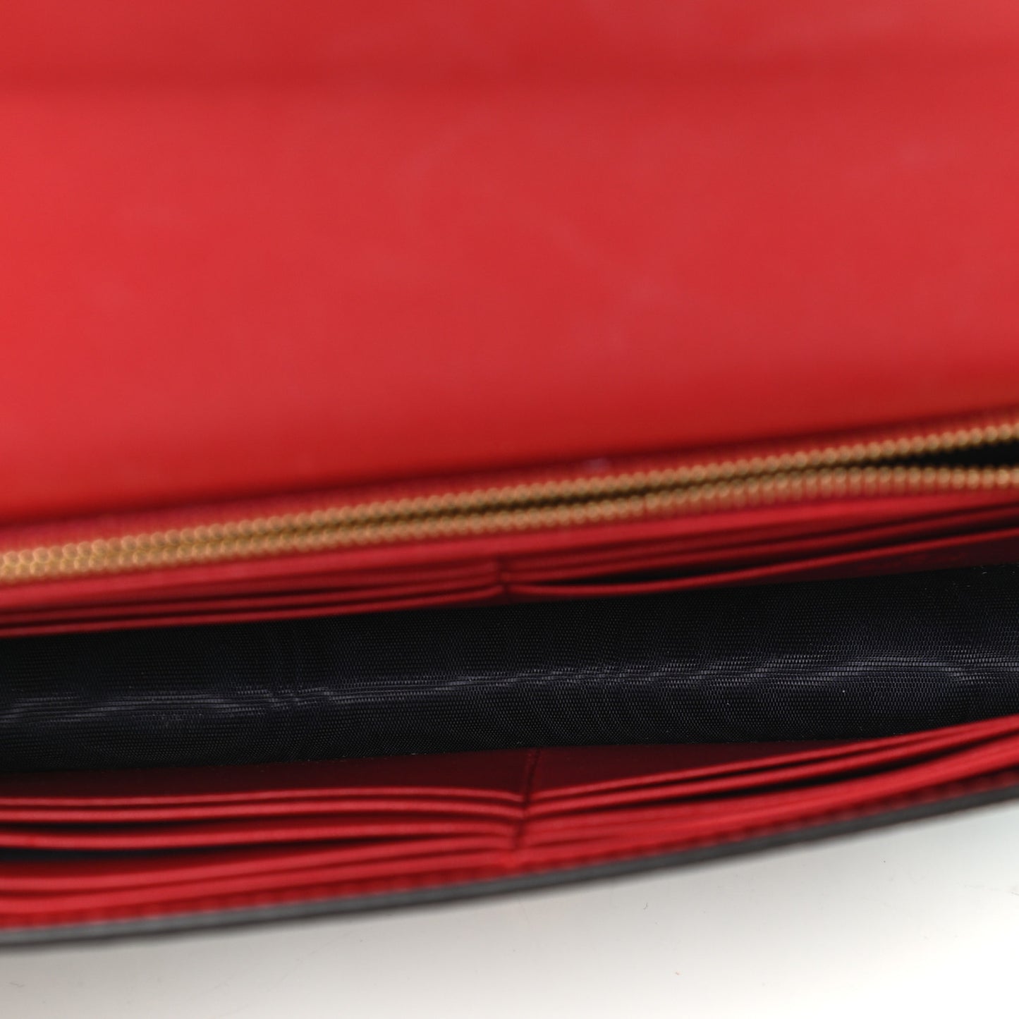 GG Supreme Monogram Blooms Chain Wallet Blue