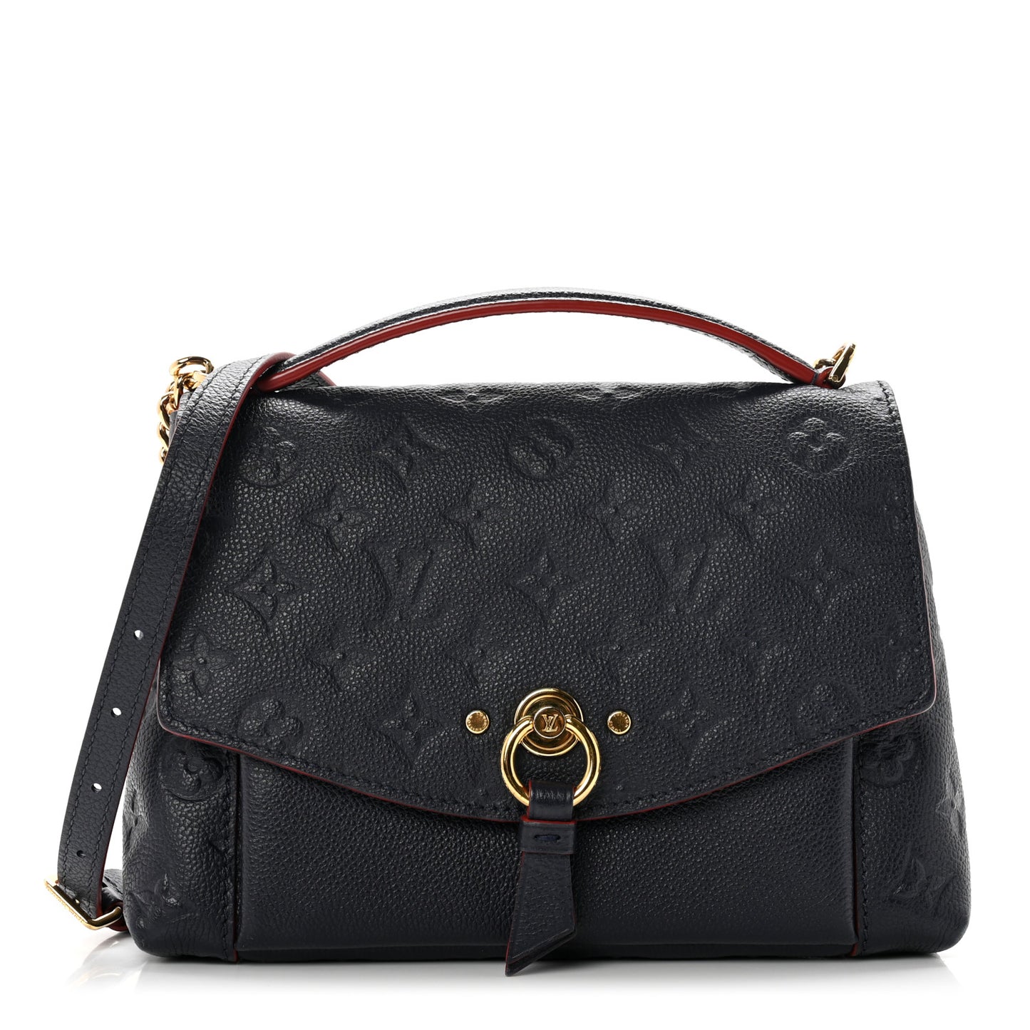Empreinte Blanche BB Marine Rouge