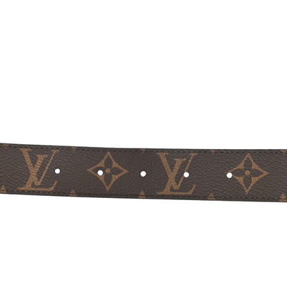 Louis Vuitton Calfskin Monogram 30mm LV Initiales Reversible Belt 75 30 Black 5 of 9