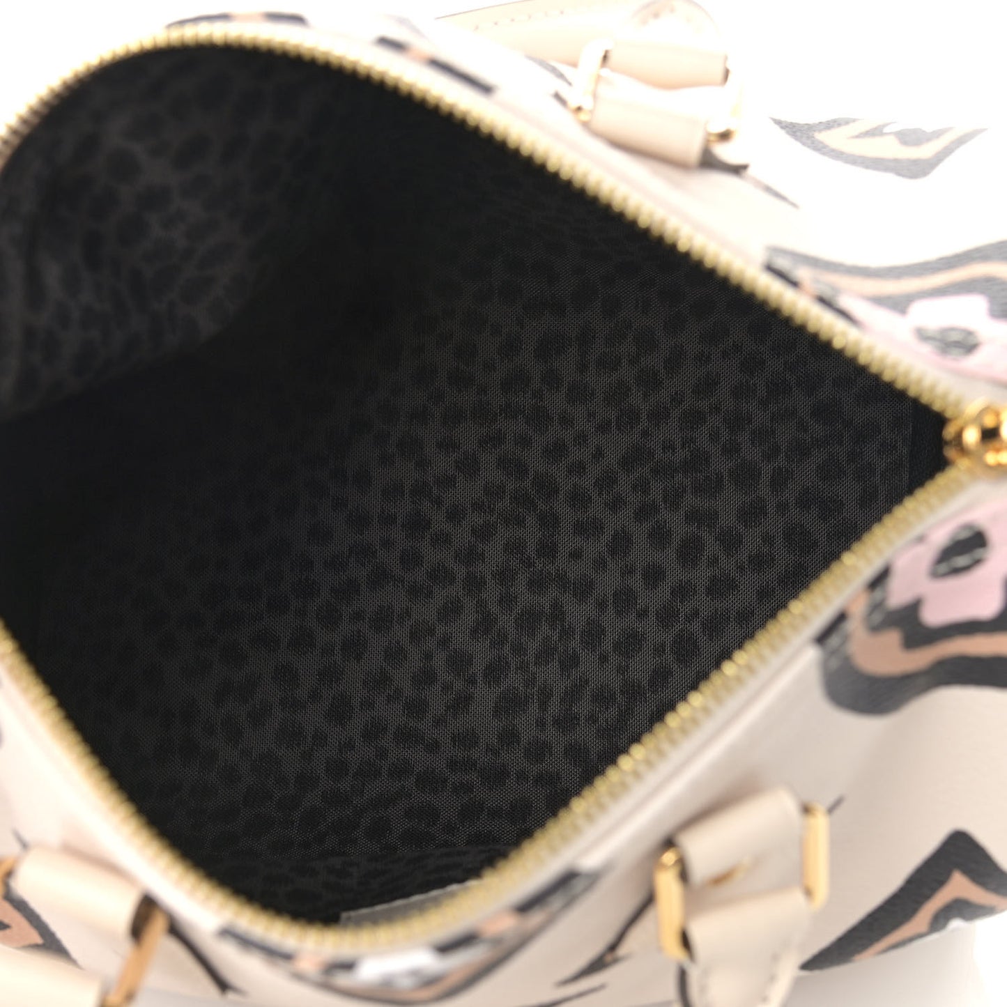 Monogram Giant Wild At Heart Speedy Bandouliere 25 Creme