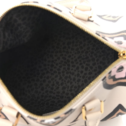 Louis Vuitton Monogram Giant Wild At Heart Speedy Bandouliere 25 Creme 5 of 8