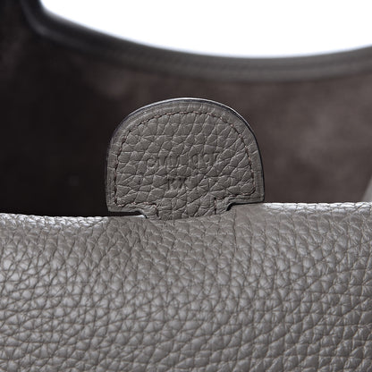 Hermes Taurillon Clemence Evelyne III GM Etain 7 of 10