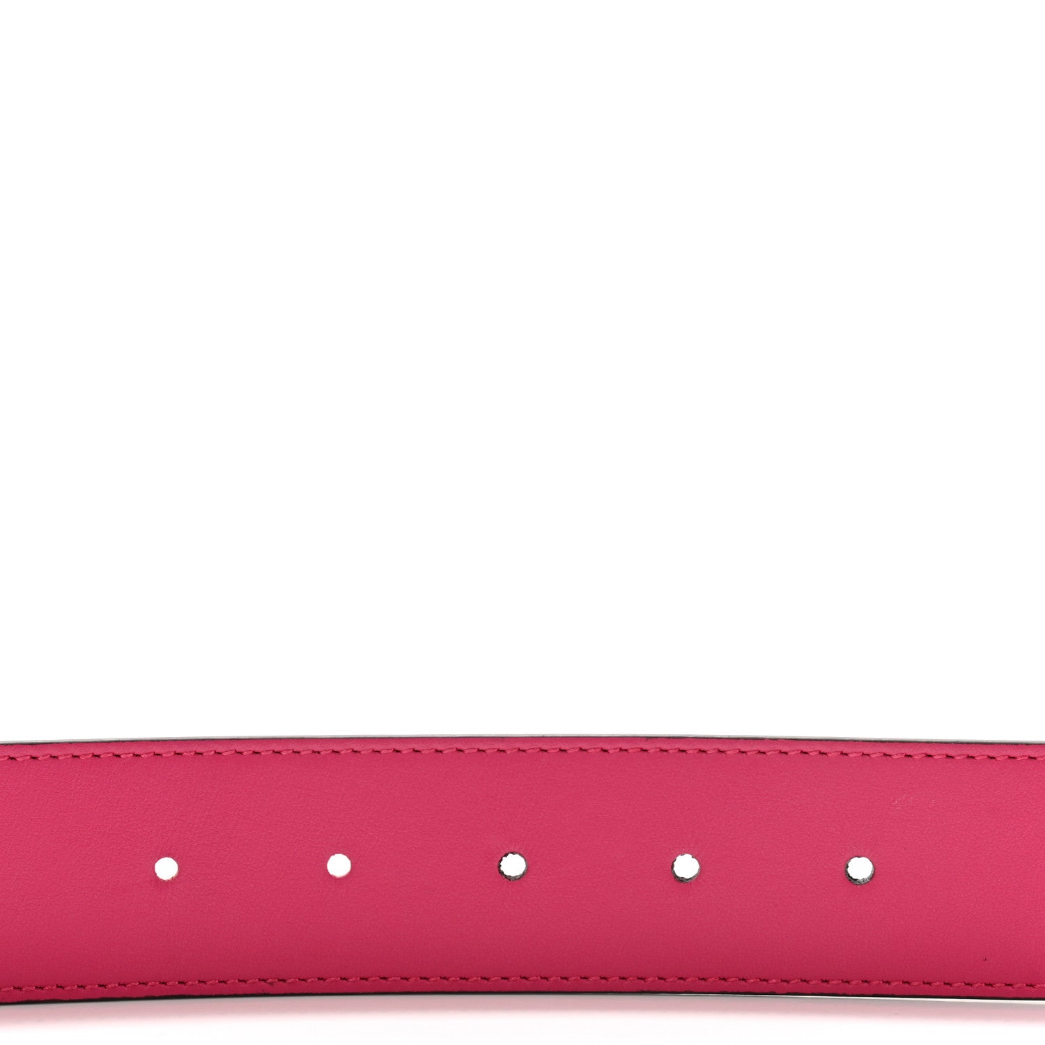 Gucci Plutone Calfskin 37mm GG Marmont Reversible Belt 90 36 Fuschia Pink 4 of 10