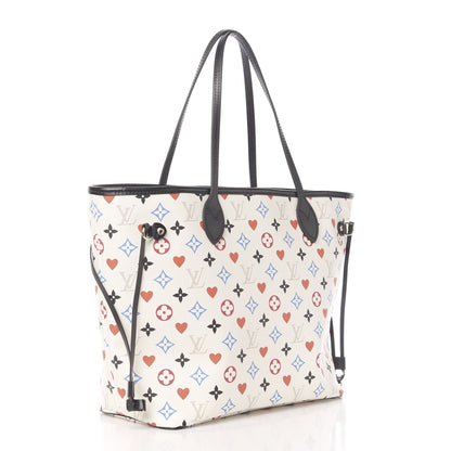 Louis Vuitton Game On Neverfull MM White 3 of 10
