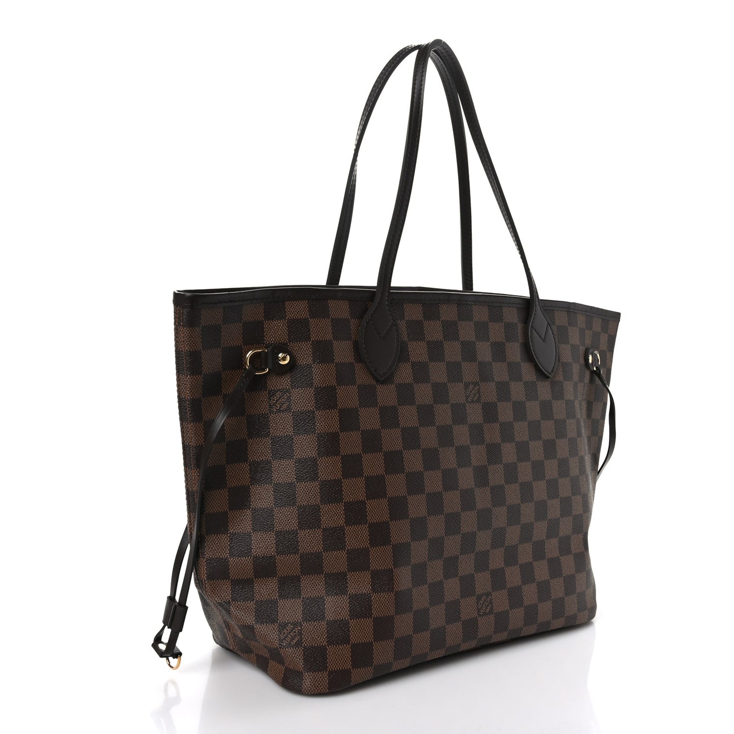 Damier Ebene Neo Neverfull MM Rose Ballerine