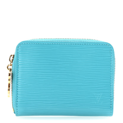 Louis Vuitton LV x TM Epi Zippy Coin Purse Kabira Blue 1 of 7