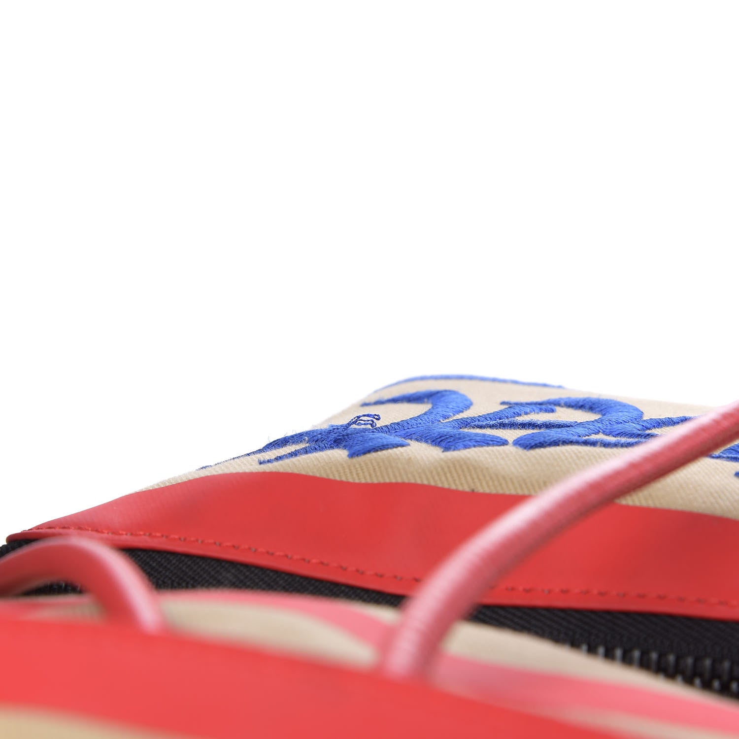 Burberry X KRIS WU Canvas Embroidered XL Rucksack Backpack Honey 9 of 14