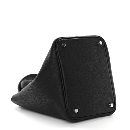 Hermes Taurillon Clemence Picotin Lock 18 PM Black 4 of 9