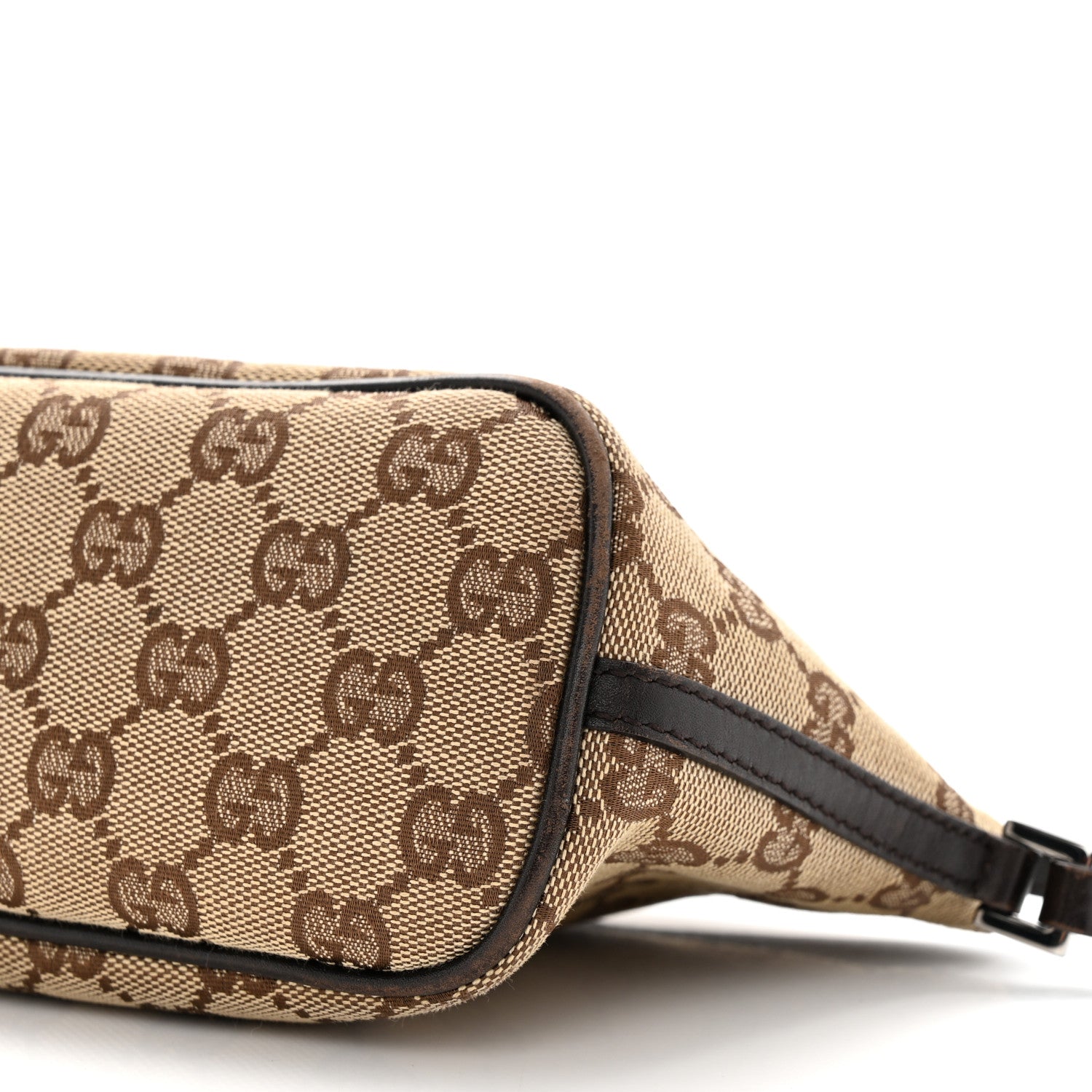 Gucci Monogram Boat Pochette Brown 10 of 10