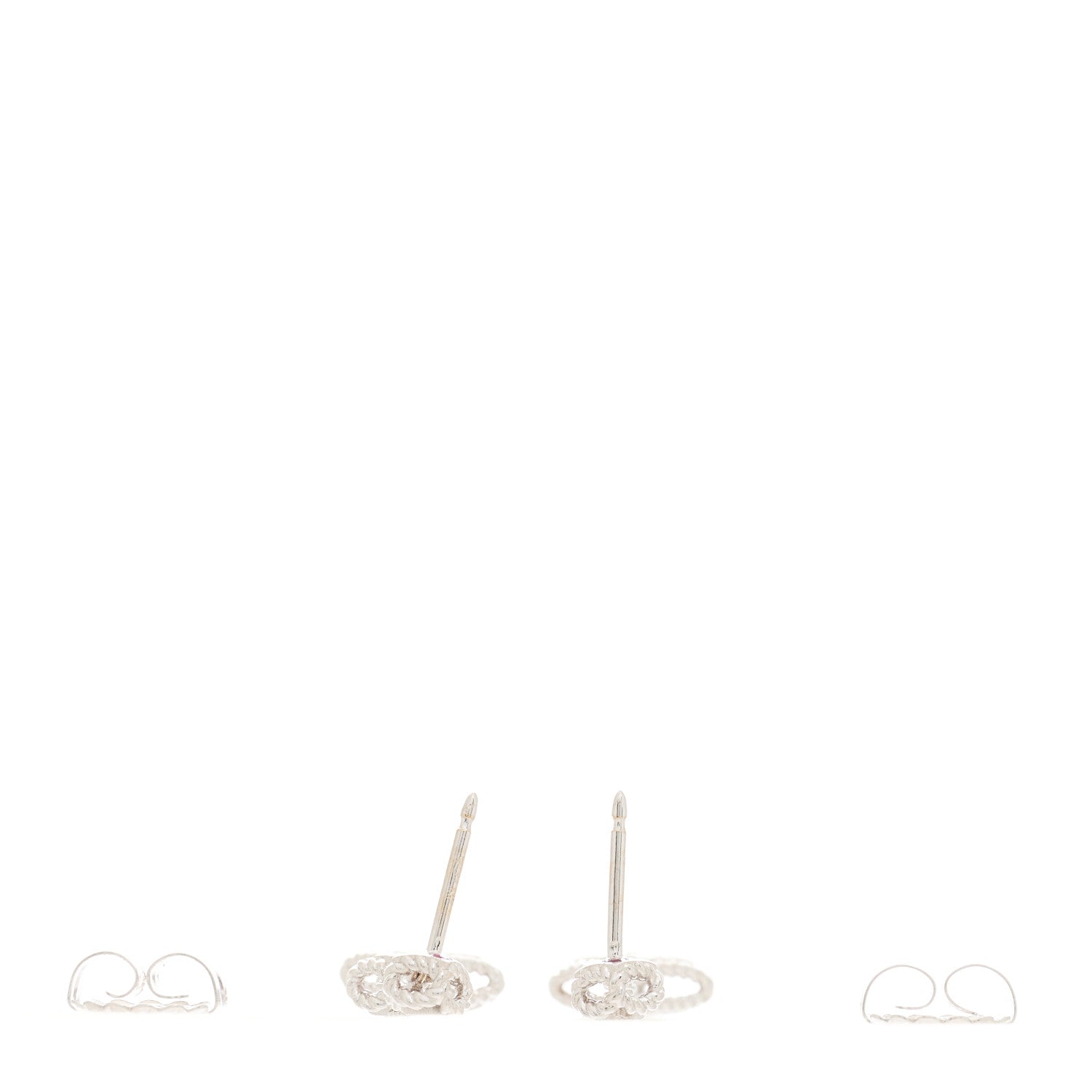 Roberto Coin 18K White Gold Diamond Palazzo Ducale Drop Earrings 3 of 4