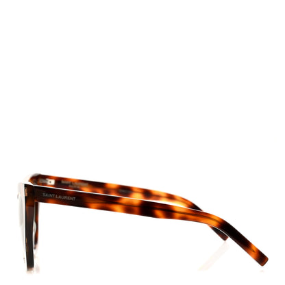 Saint Laurent New Wave SL214 Kate Cat Eye Sunglasses Havana Brown 3 of 8