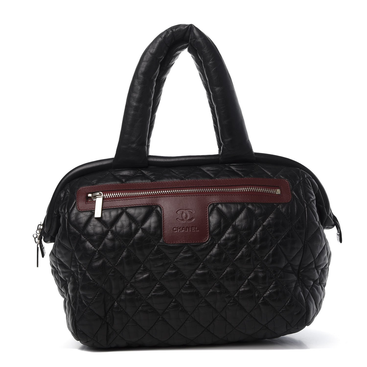 Chanel Lambskin Coco Cocoon Bowler Black 1 of 10