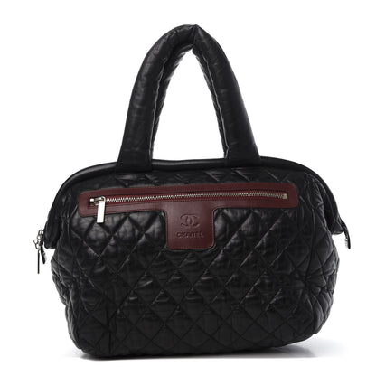 Chanel Lambskin Coco Cocoon Bowler Black 1 of 10