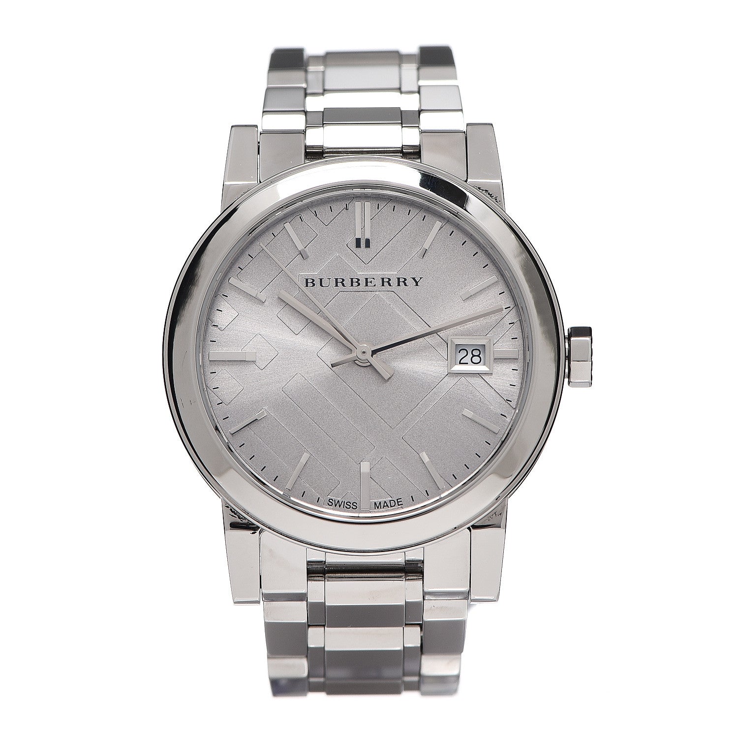 Burberry Stainless Steel 34mm The City Quartz Watch BU9143 1 of 5