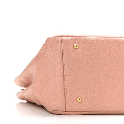 Chanel Caviar Quilted Grand Timeless Tote GTT Pink 5 of 17