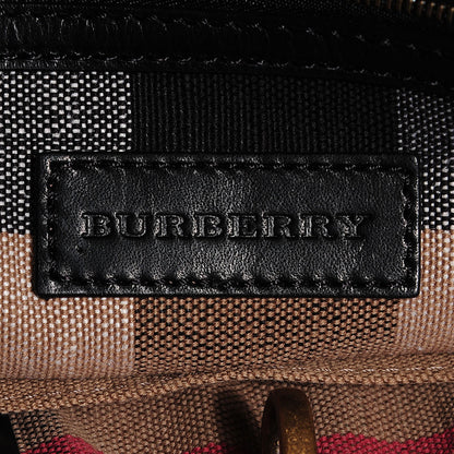 Burberry Canvas Mega Check Medium Tottenham Brit Tote Black 6 of 8