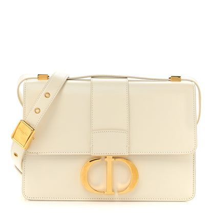 Christian Dior Box Calfskin 30 Montaigne Flap Bag Latte 1 of 16