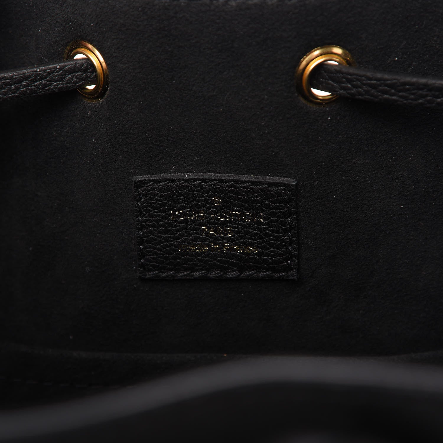 Louis Vuitton Calfskin Lockme Bucket MM Black 8 of 9