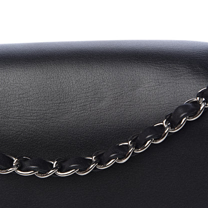 Chanel Calfskin Medium Classic Pure Double Flap Black 13 of 20