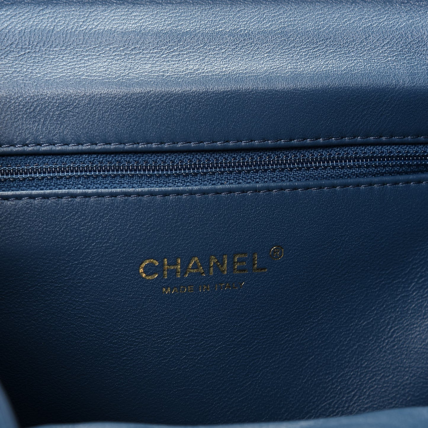 Caviar Quilted Business Affinity Backpack Blue