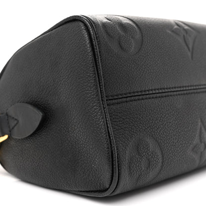 Louis Vuitton Empreinte Monogram Giant Speedy Bandouliere 20 Black 8 of 11