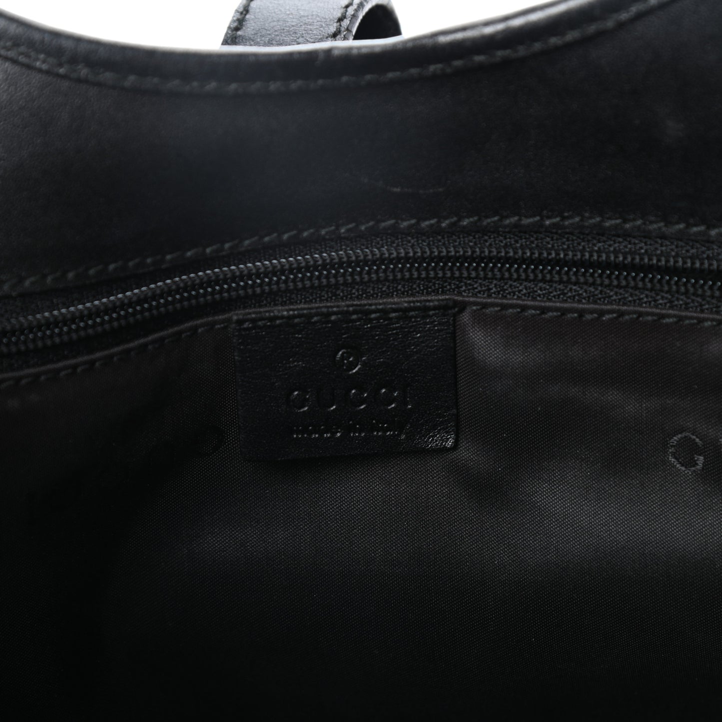 Monogram Bardot Shoulder Bag Black