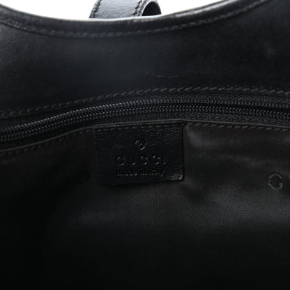 Gucci Monogram Bardot Shoulder Bag Black 6 of 9
