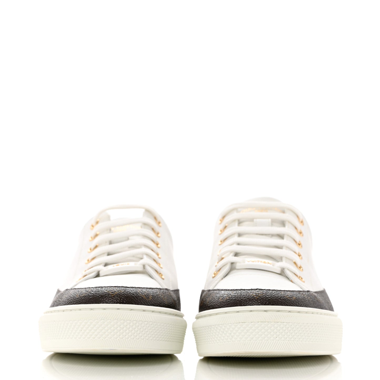 Monogram Womens Stellar Sneakers 40 White