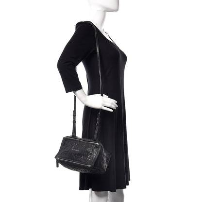 Givenchy Tumbled Sheepskin Mini Pandora Black 2 of 12
