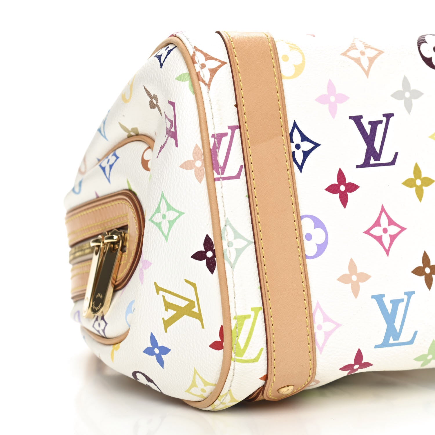 Louis Vuitton Monogram Multicolor Priscilla White 9 of 10