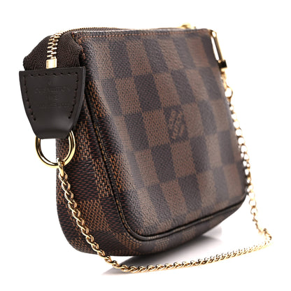 Louis Vuitton Damier Ebene Mini Pochette Accessories 3 of 10