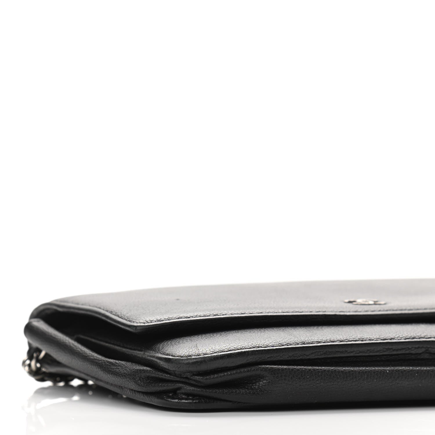 Chanel Caviar Sevruga Wallet On Chain WOC Black 10 of 13
