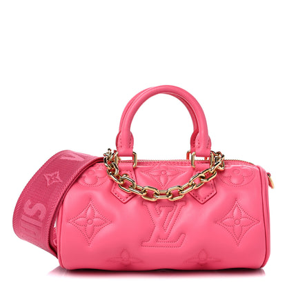 Louis Vuitton Calfskin Bubblegram Papillon BB Dragon Fruit 1 of 8